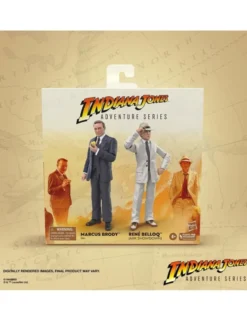 Hasbro Indiana Jones Adventure Series Indiana Jones Raiders of the Lost Ark Marcus Brody & René Belloq Ark Showdown