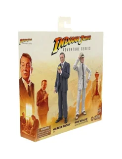 Hasbro Indiana Jones Adventure Series Indiana Jones Raiders of the Lost Ark Marcus Brody & René Belloq Ark Showdown