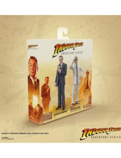 Hasbro Indiana Jones Adventure Series Indiana Jones Raiders of the Lost Ark Marcus Brody & René Belloq Ark Showdown