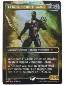 Hasbro Marvel Legends Black Panther with Exclusive Magic: The Gathering Card