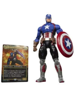 Hasbro Marvel Legends Captain America with Exclusive Magic: The Gathering Card