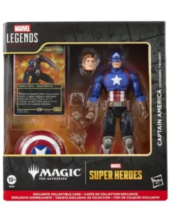 Hasbro Marvel Legends Captain America with Exclusive Magic: The Gathering Card