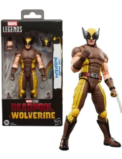 Hasbro Marvel Legends Deadpool & Wolverine Wolverine Brown Suit