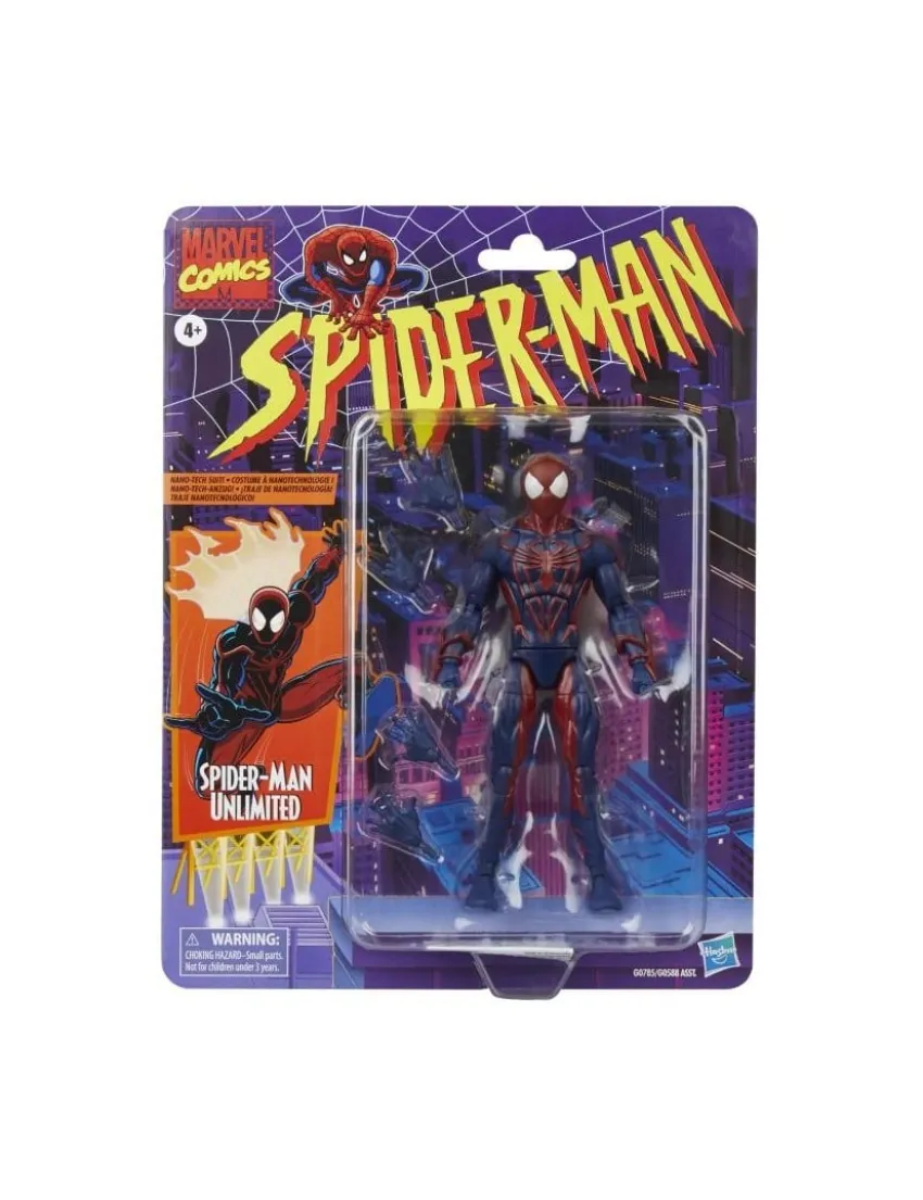Hasbro Marvel Legends Retro Collection Spider-Man Unlimited