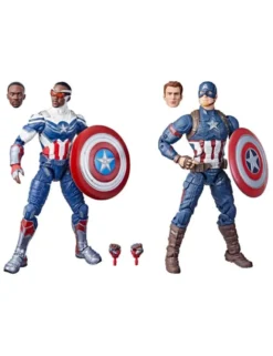 Hasbro Marvel Legends The Falcon and the Winter Soldier & Avengers Endgame Captain America Two Pack