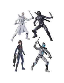 Hasbro Snake Eyes G.I. Joe Core Series Wave 1 Set of 4 Figures