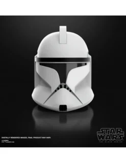 Hasbro Star Wars The Black Series Replica 1/1 Phase I Clone Trooper Electronic Helmet