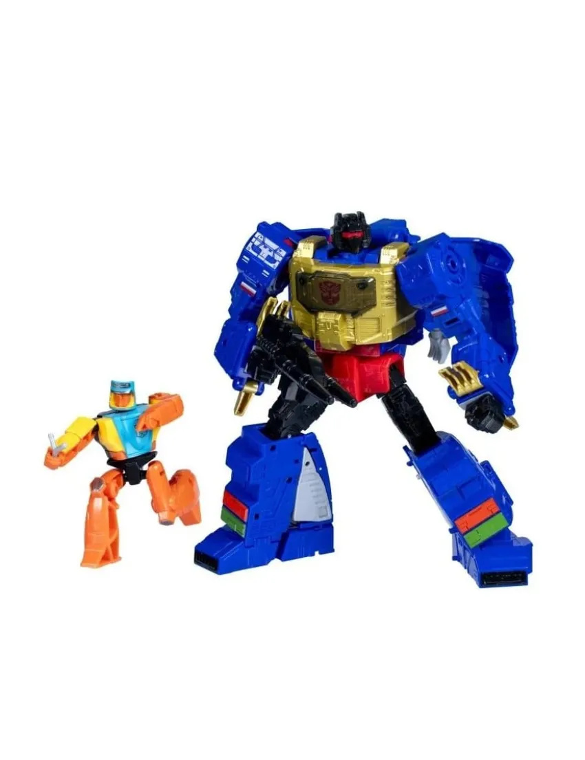 Hasbro Transformers Age of the Primes Leader Class G2 Universe Grimlock & Autobot Wheelie