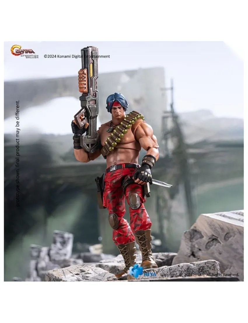 Hiya Toys Exquisite Basic Series Contra Operation Galuga Lance Bean