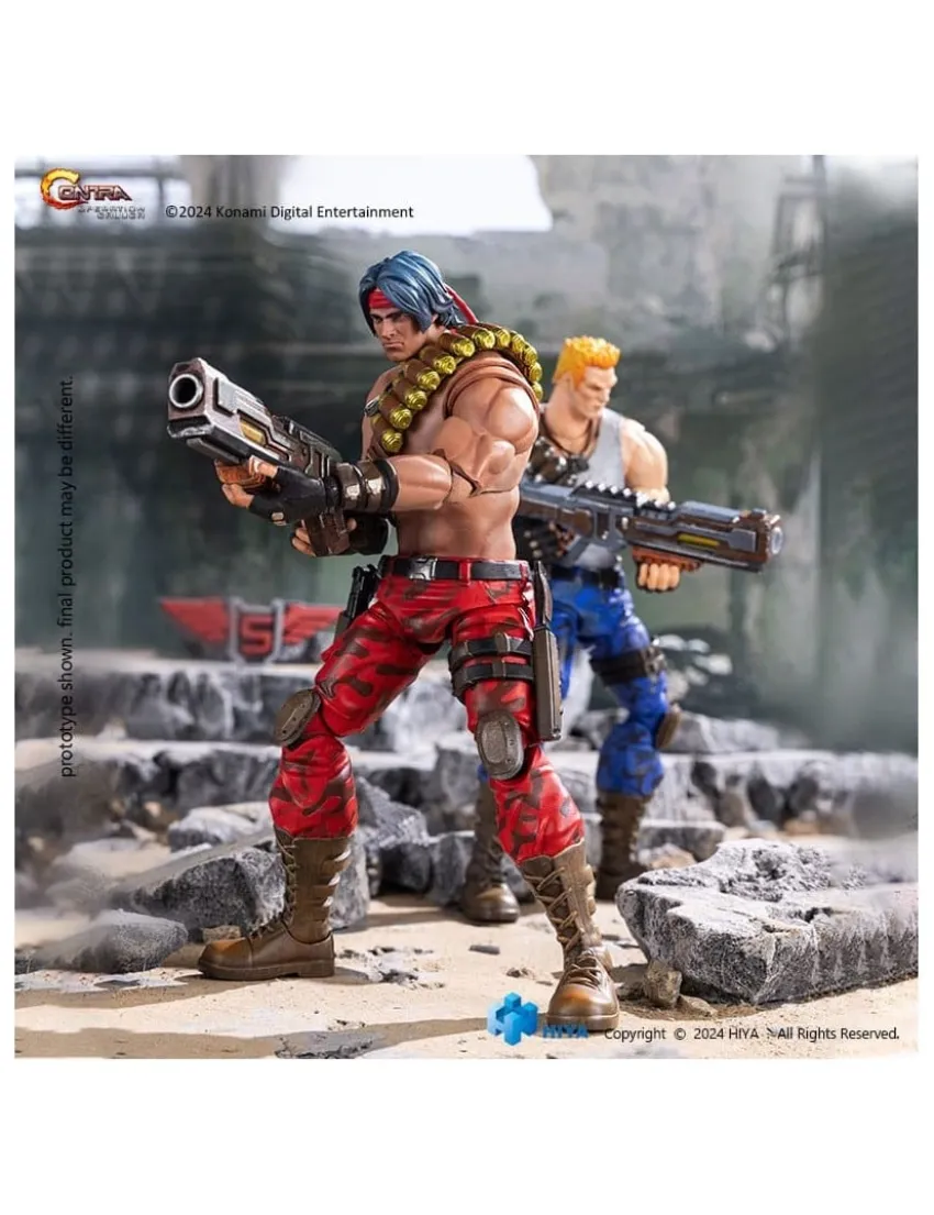 Hiya Toys Exquisite Basic Series Contra Operation Galuga Lance Bean