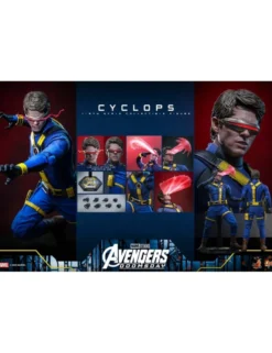 Hot Toys Movie Masterpiece Avengers: Doomsday Cyclops 1/6 Scale Collectible Figure