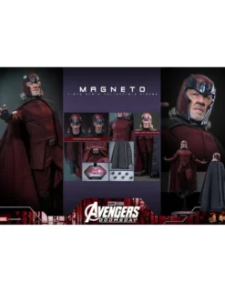 Hot Toys Movie Masterpiece Avengers: Doomsday Magneto 1/6 Scale Collectible Figure