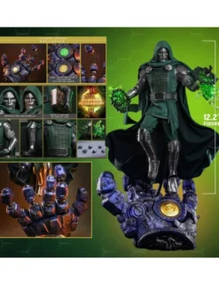Hot Toys Movie Masterpiece Avengers: Doomsday Doctor Doom 1/6 Scale Collectible Figure Ultimate Version