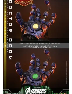Hot Toys Movie Masterpiece Avengers: Doomsday Doctor Doom 1/6 Scale Collectible Figure Ultimate Version