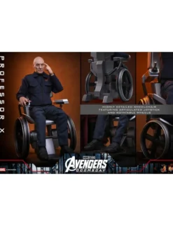 Hot Toys Movie Masterpiece Avengers: Doomsday Professor X 1/6 Scale Collectible Figure