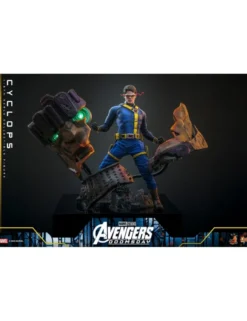 Hot Toys Movie Masterpiece Avengers: Doomsday Cyclops 1/6 Scale Collectible Figure Deluxe Version
