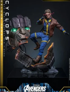 Hot Toys Movie Masterpiece Avengers: Doomsday Cyclops 1/6 Scale Collectible Figure Deluxe Version