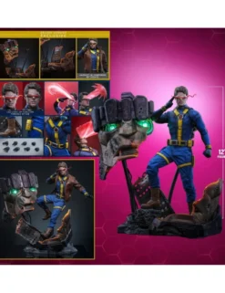 Hot Toys Movie Masterpiece Avengers: Doomsday Cyclops 1/6 Scale Collectible Figure Deluxe Version