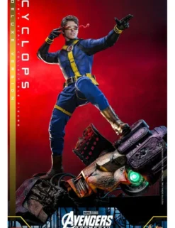 Hot Toys Movie Masterpiece Avengers: Doomsday Cyclops 1/6 Scale Collectible Figure Deluxe Version
