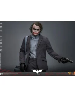 Hot Toys Movie Masterpiece Batman The Dark Knight The Joker Bank Robber Version 1/6 Scale Collectible Figure