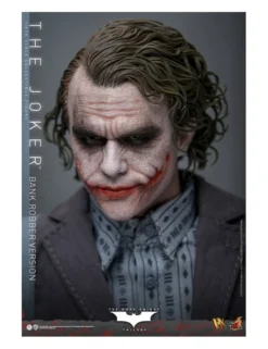 Hot Toys Movie Masterpiece Batman The Dark Knight The Joker Bank Robber Version 1/6 Scale Collectible Figure