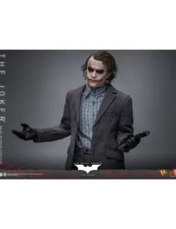 Hot Toys Movie Masterpiece Batman The Dark Knight The Joker Bank Robber Version 1/6 Scale Collectible Figure