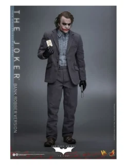 Hot Toys Movie Masterpiece Batman The Dark Knight The Joker Bank Robber Version 1/6 Scale Collectible Figure