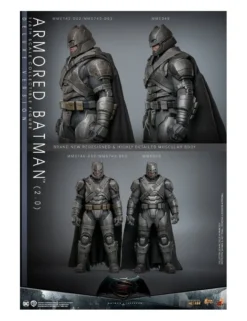 Hot Toys Movie Masterpiece Batman v Superman Dawn of Justice Armored Batman 2.0 1/6 Scale Collectible Figure Deluxe Version
