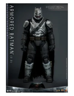 Hot Toys Movie Masterpiece Batman v Superman Dawn of Justice Armored Batman 2.0 1/6 Scale Collectible Figure Deluxe Version