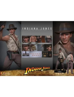 Hot Toys Movie Masterpiece Indiana Jones and the Temple of Doom Indiana Jones 1/6 Scale Collectible Figure