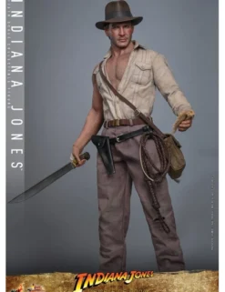 Hot Toys Movie Masterpiece Indiana Jones and the Temple of Doom Indiana Jones 1/6 Scale Collectible Figure