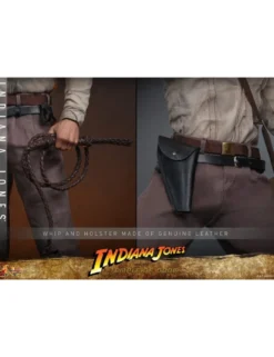 Hot Toys Movie Masterpiece Indiana Jones and the Temple of Doom Indiana Jones 1/6 Scale Collectible Figure