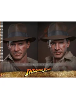 Hot Toys Movie Masterpiece Indiana Jones and the Temple of Doom Indiana Jones 1/6 Scale Collectible Figure Deluxe Version