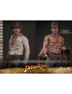 Hot Toys Movie Masterpiece Indiana Jones and the Temple of Doom Indiana Jones 1/6 Scale Collectible Figure Deluxe Version