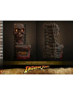 Hot Toys Movie Masterpiece Indiana Jones and the Temple of Doom Indiana Jones 1/6 Scale Collectible Figure Deluxe Version
