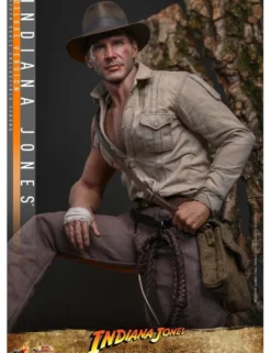 Hot Toys Movie Masterpiece Indiana Jones and the Temple of Doom Indiana Jones 1/6 Scale Collectible Figure Deluxe Version