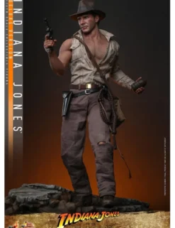 Hot Toys Movie Masterpiece Indiana Jones and the Temple of Doom Indiana Jones 1/6 Scale Collectible Figure Deluxe Version