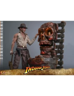 Hot Toys Movie Masterpiece Indiana Jones and the Temple of Doom Indiana Jones 1/6 Scale Collectible Figure Deluxe Version