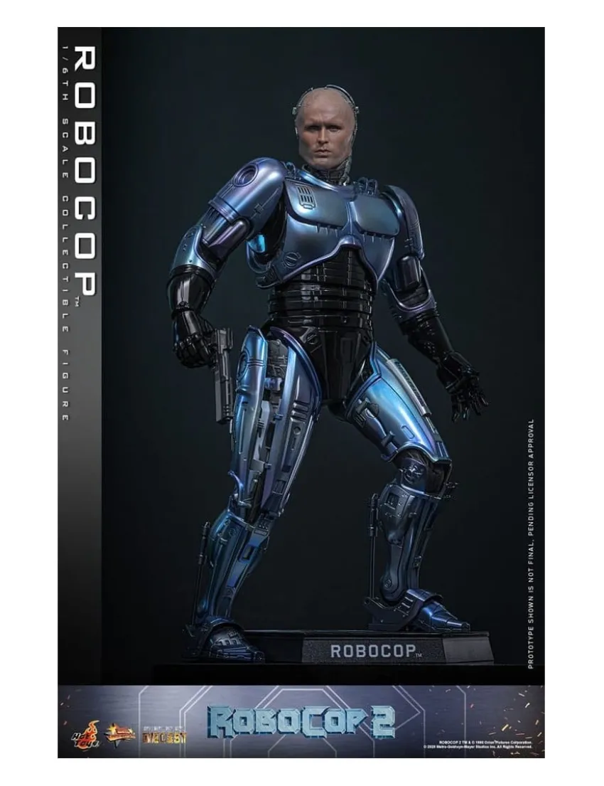 Hot Toys Movie Masterpiece Robocop 2 Robocop 1/6 Scale Collectible Figure