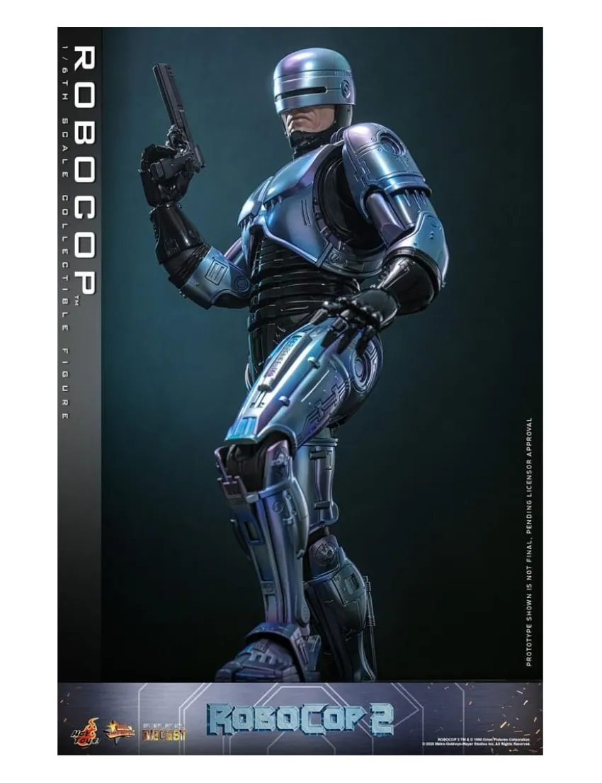 Hot Toys Movie Masterpiece Robocop 2 Robocop 1/6 Scale Collectible Figure