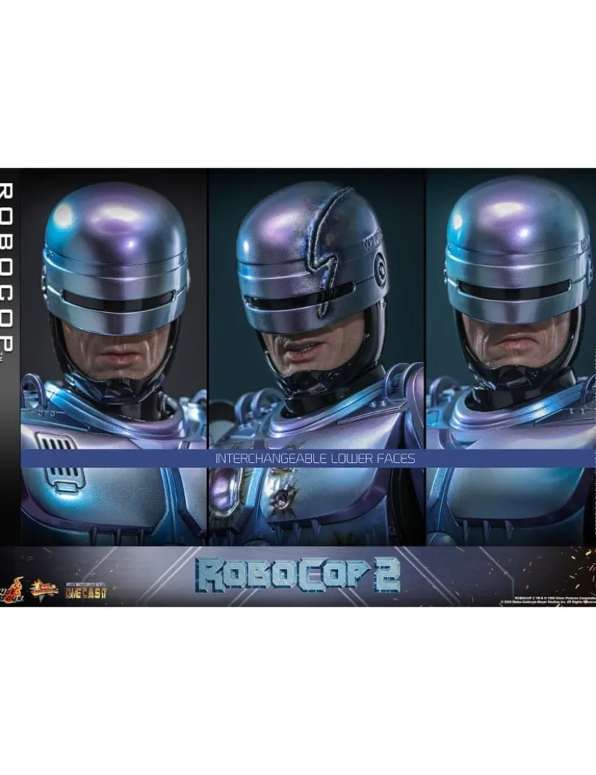 Hot Toys Movie Masterpiece Robocop 2 Robocop 1/6 Scale Collectible Figure