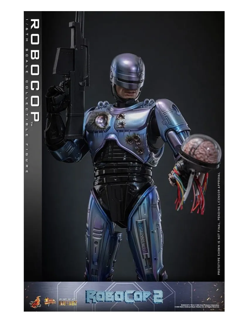 Hot Toys Movie Masterpiece Robocop 2 Robocop 1/6 Scale Collectible Figure