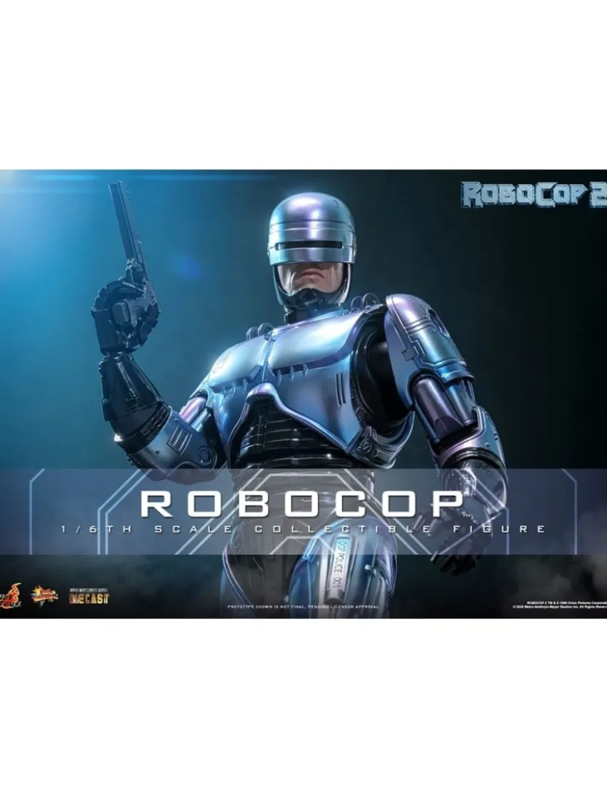 Hot Toys Movie Masterpiece Robocop 2 Robocop 1/6 Scale Collectible Figure