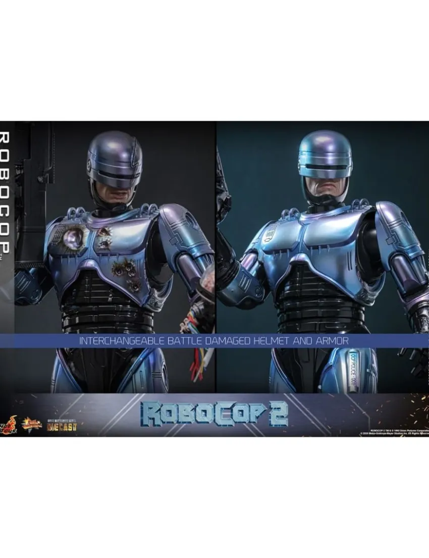 Hot Toys Movie Masterpiece Robocop 2 Robocop 1/6 Scale Collectible Figure
