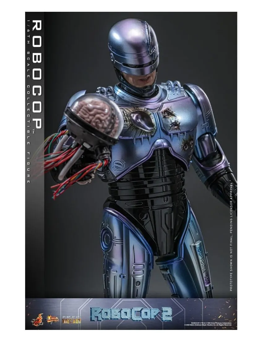 Hot Toys Movie Masterpiece Robocop 2 Robocop 1/6 Scale Collectible Figure