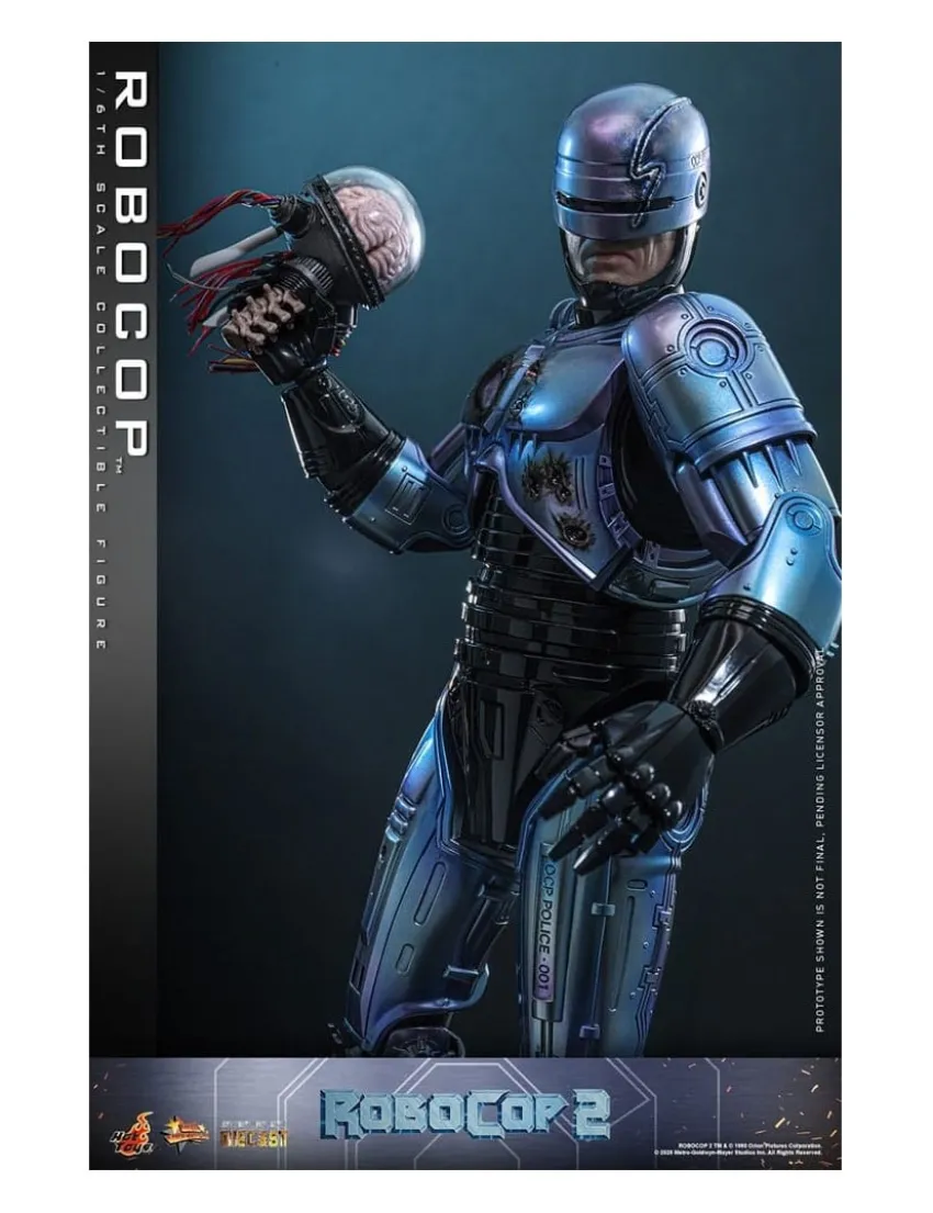Hot Toys Movie Masterpiece Robocop 2 Robocop 1/6 Scale Collectible Figure