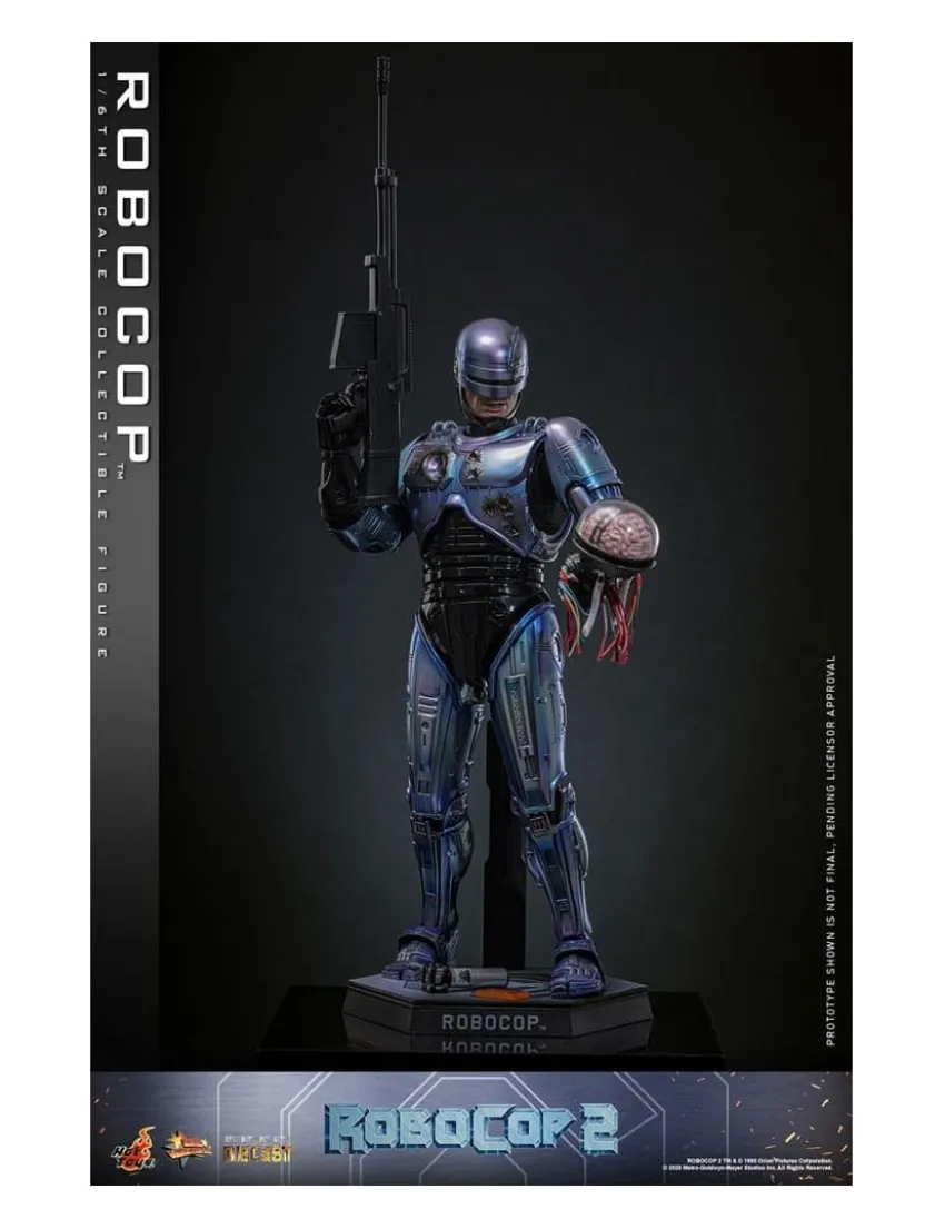 Hot Toys Movie Masterpiece Robocop 2 Robocop 1/6 Scale Collectible Figure