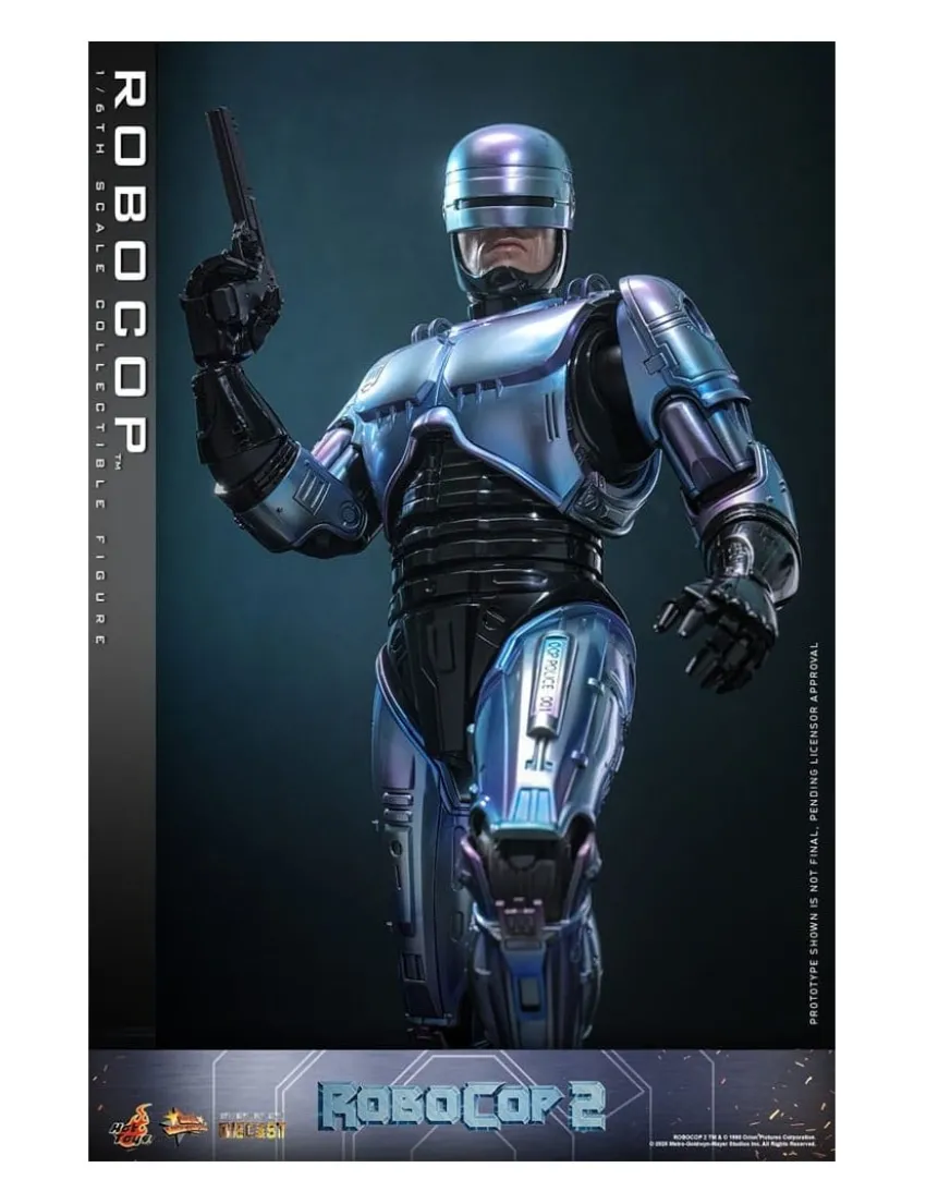 Hot Toys Movie Masterpiece Robocop 2 Robocop 1/6 Scale Collectible Figure