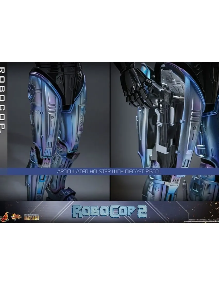Hot Toys Movie Masterpiece Robocop 2 Robocop 1/6 Scale Collectible Figure
