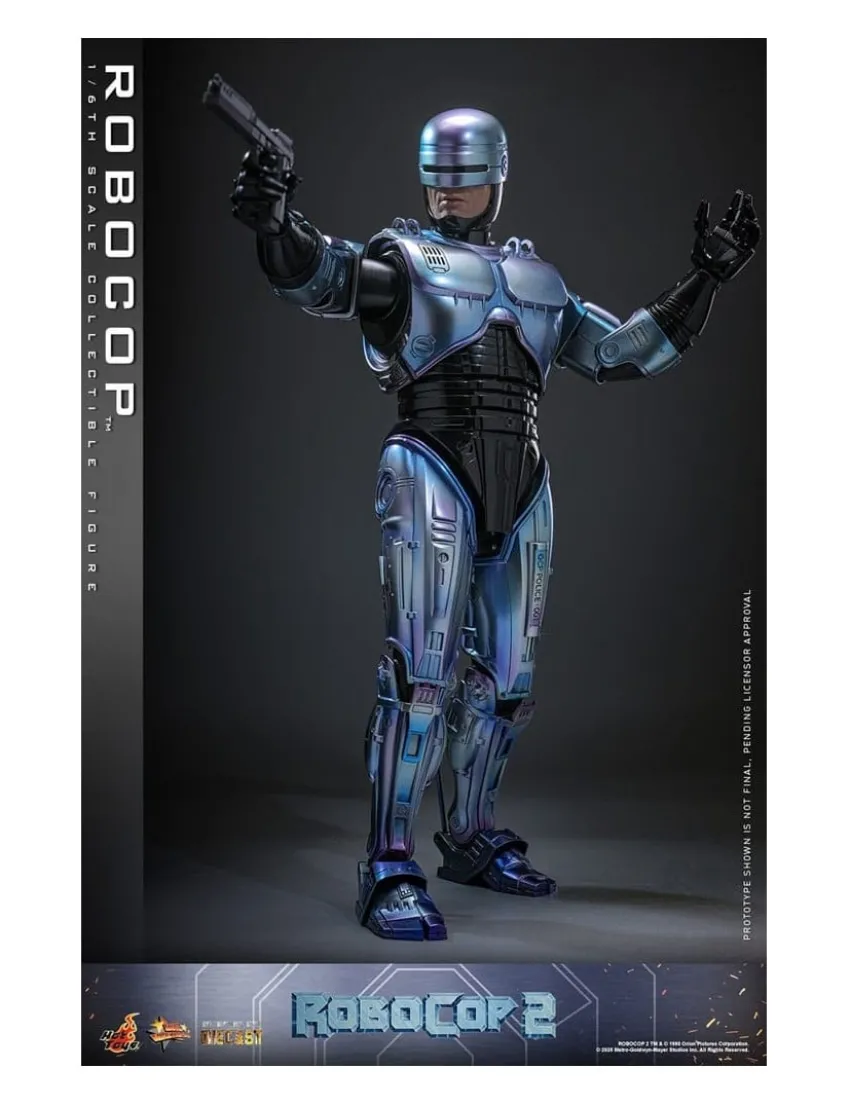 Hot Toys Movie Masterpiece Robocop 2 Robocop 1/6 Scale Collectible Figure